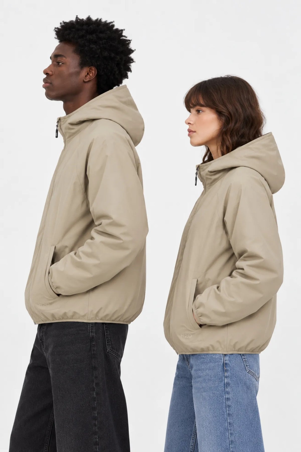 H2O Sportswear Chaqueta Læsø Padded Jacket Beige