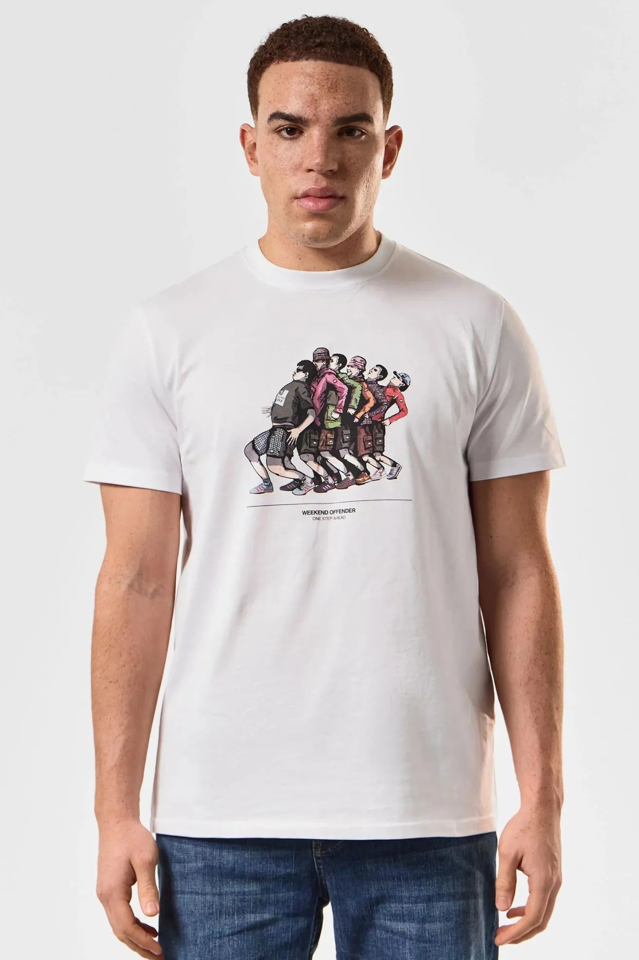 Weekend Offender Camiseta Hombre Madness Blanca