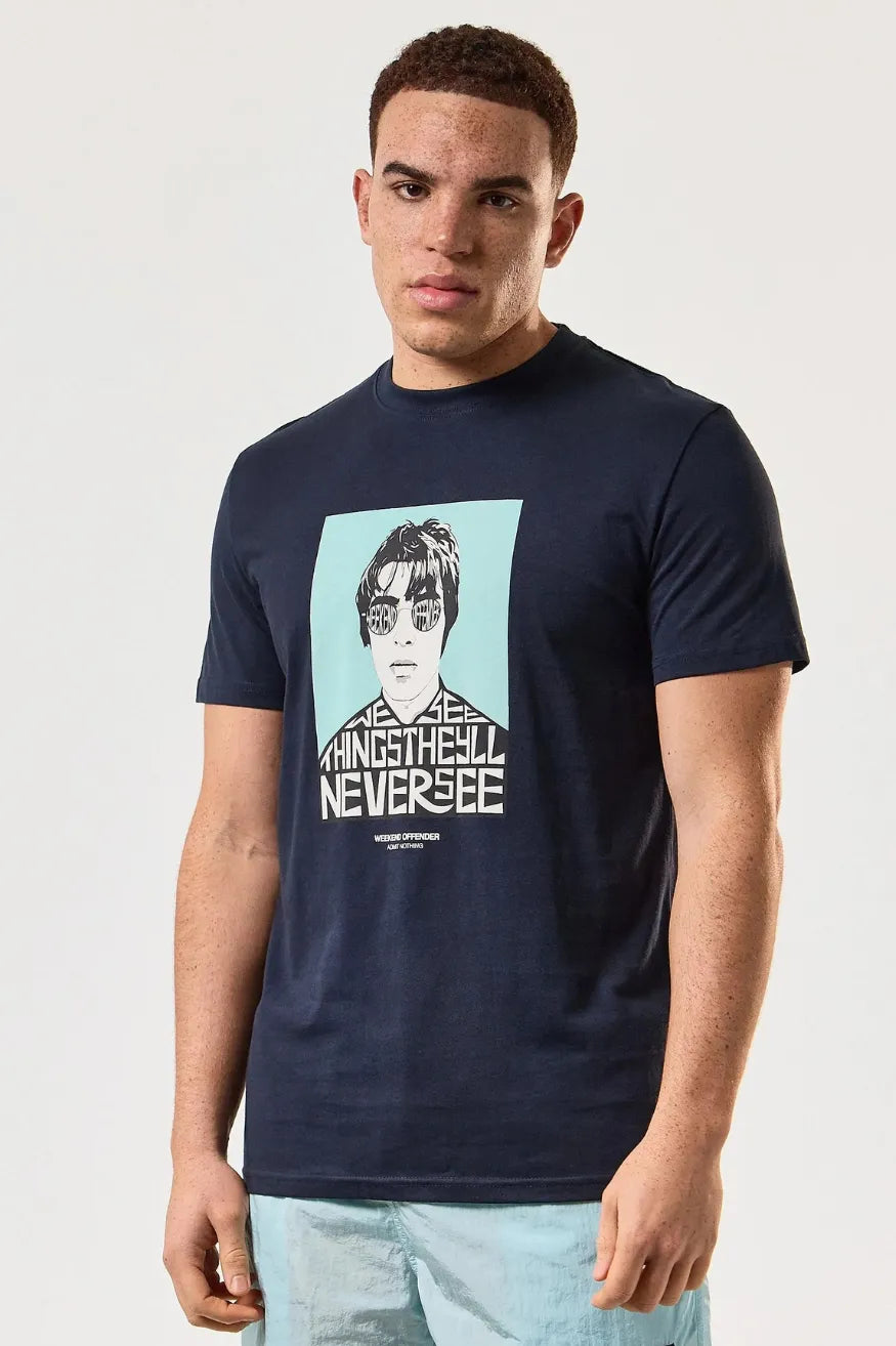 Weekend Offender Camiseta Hombre Forever Azul