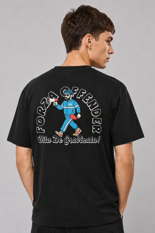 Weekend Offender Camiseta Hombre Delinquens Negra