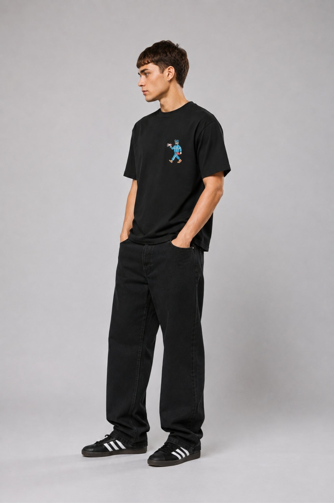 Weekend Offender T-shirt para Homem Delinquens Branco
