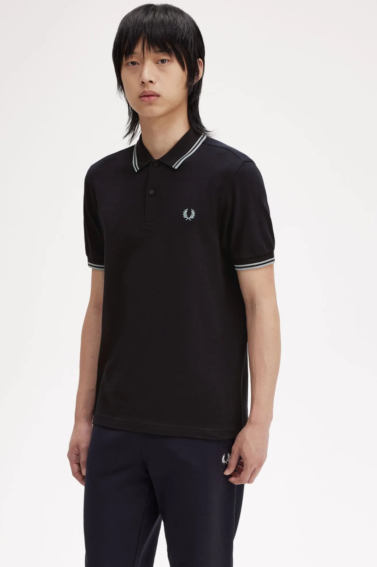 Fred Perry Polo Hombre M3600 Azul L51