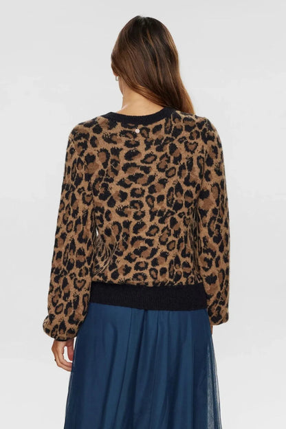 Nümph Cardigan Mujer Animal Print Nulio