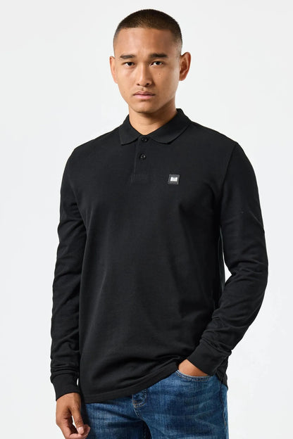 Weekend Offender Polo Hombre Manga Larga Dice Negro