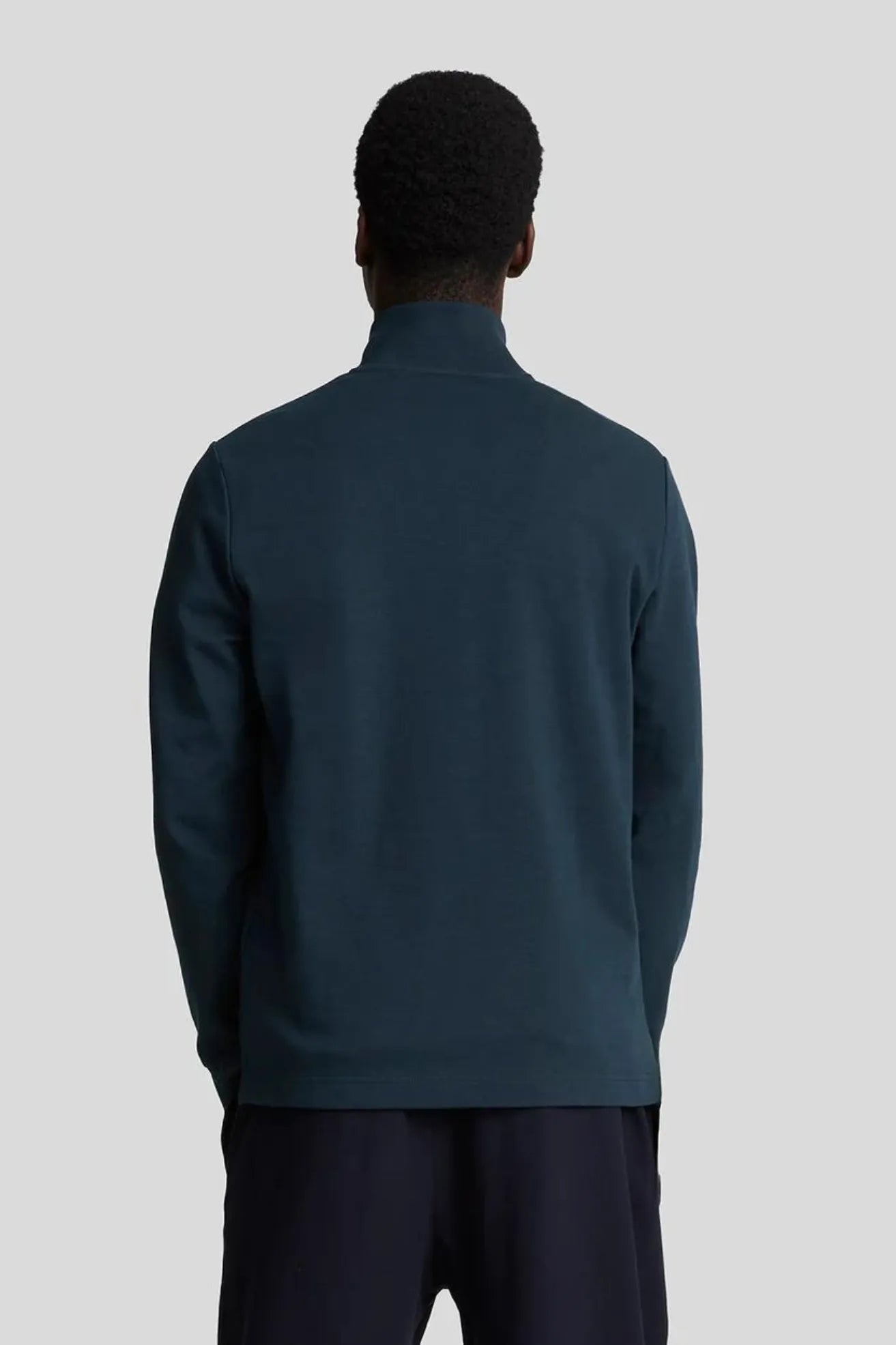 Lyle And Scott Sudadera Hombre Quarter Zip Azul