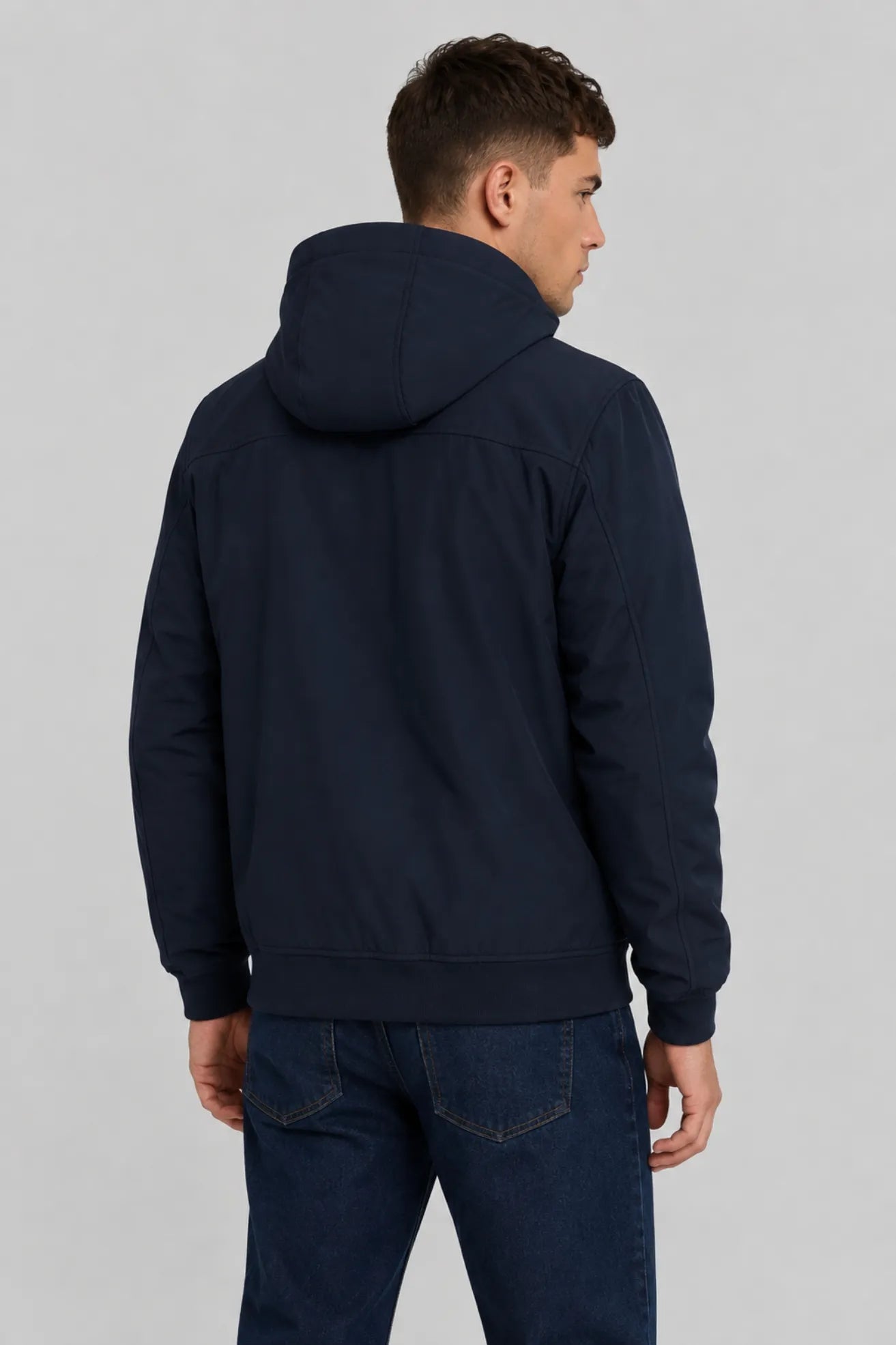 Lyle and Scott Chaqueta Hombre Back Softshell Azul