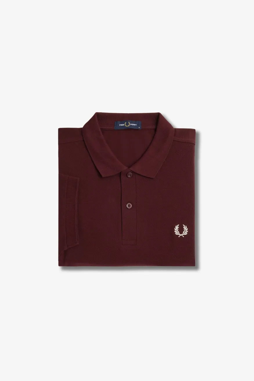 Fred Perry Polo Hombre M6000 Granate