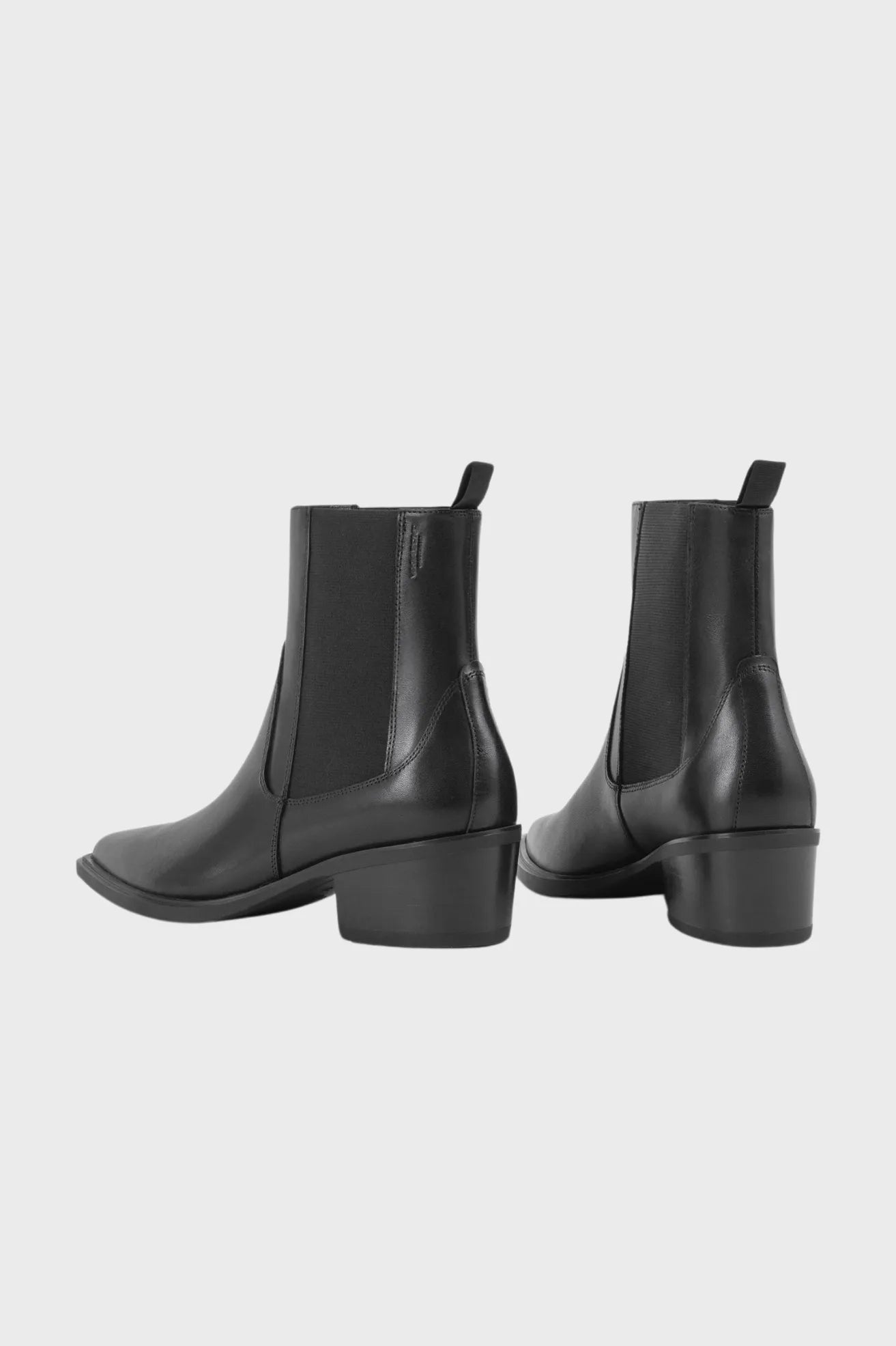 Vagabond Botas Mujer Kelsey Puntera Afilada Negras