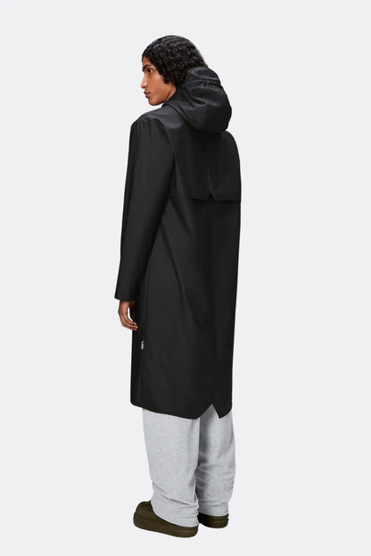 Rains Chubasquero Longer Jacket Negro