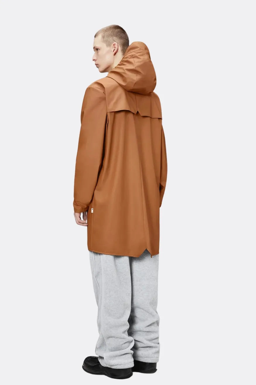 Rains Chubasquero Long Jacket Rust