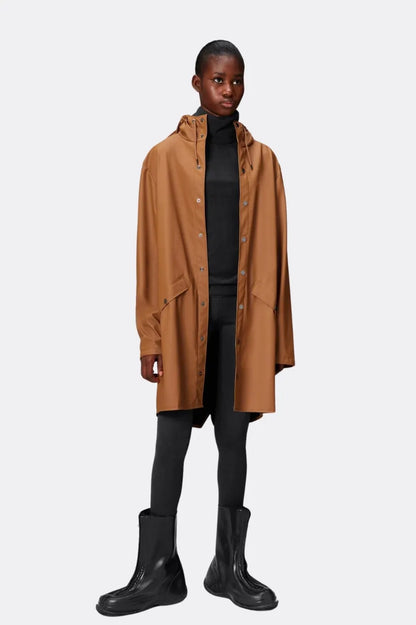 Rains Chubasquero Long Jacket Rust