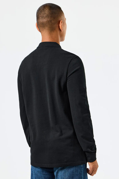 Weekend Offender Polo Hombre Manga Larga Dice Negro