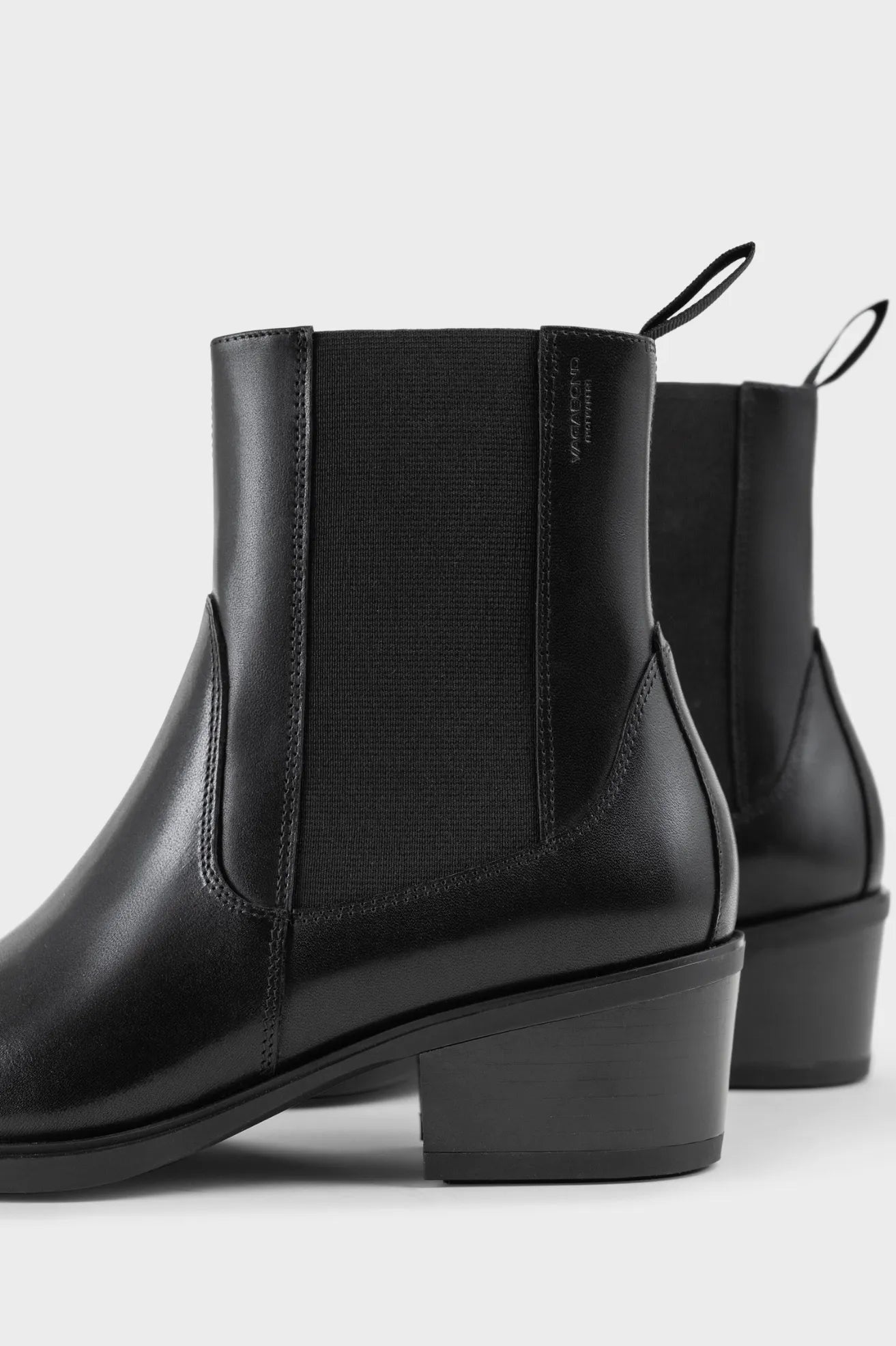 Vagabond Botas Mujer Kelsey Puntera Afilada Negras