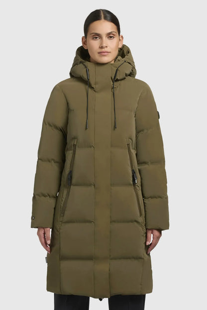 Khujo Parka Mujer Loni Verde