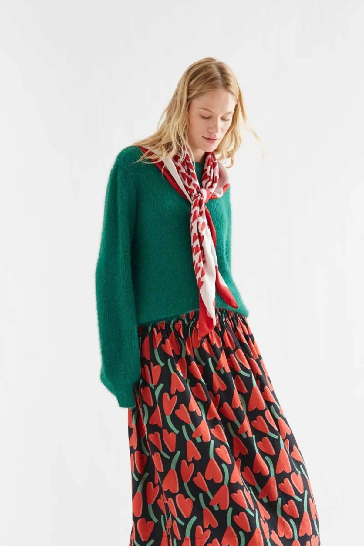 Compañia Fantastica Jersey Mujer Básico Verde