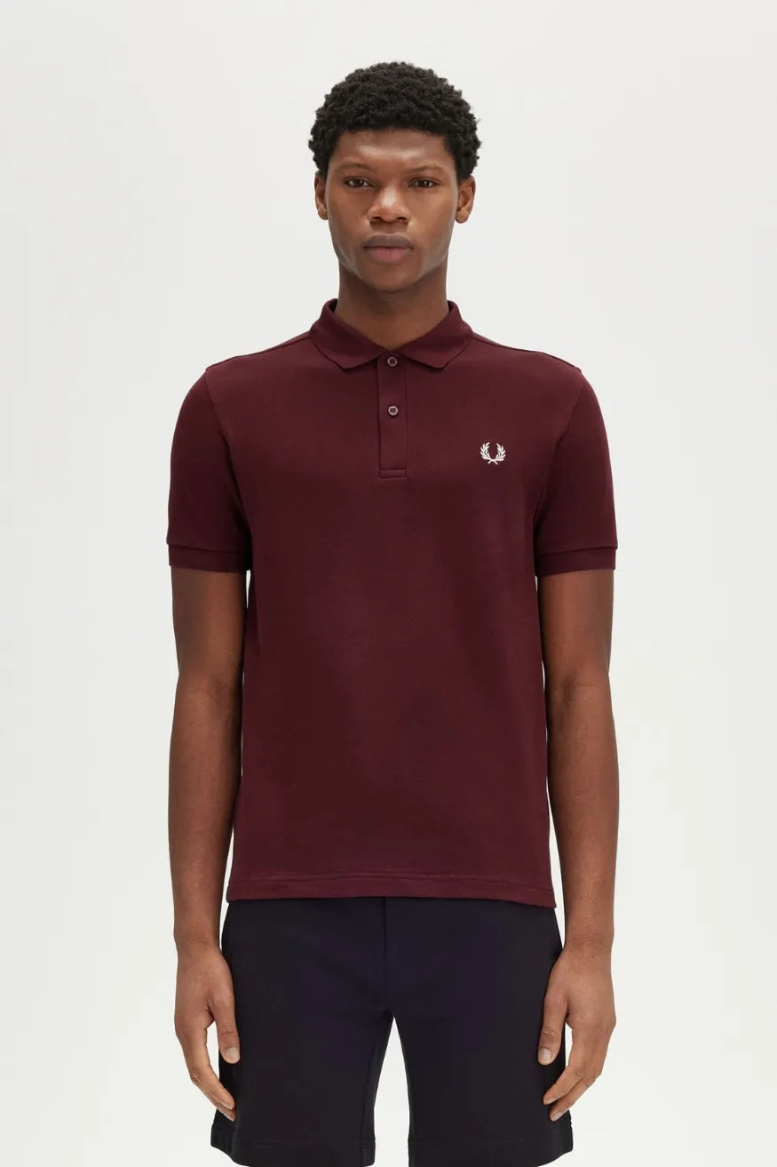 Fred Perry Polo Hombre M6000 Granate