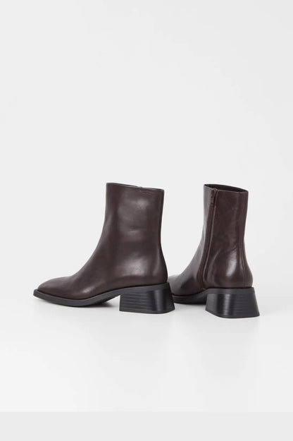 Vagabond Botas Mujer Blanca Marrones