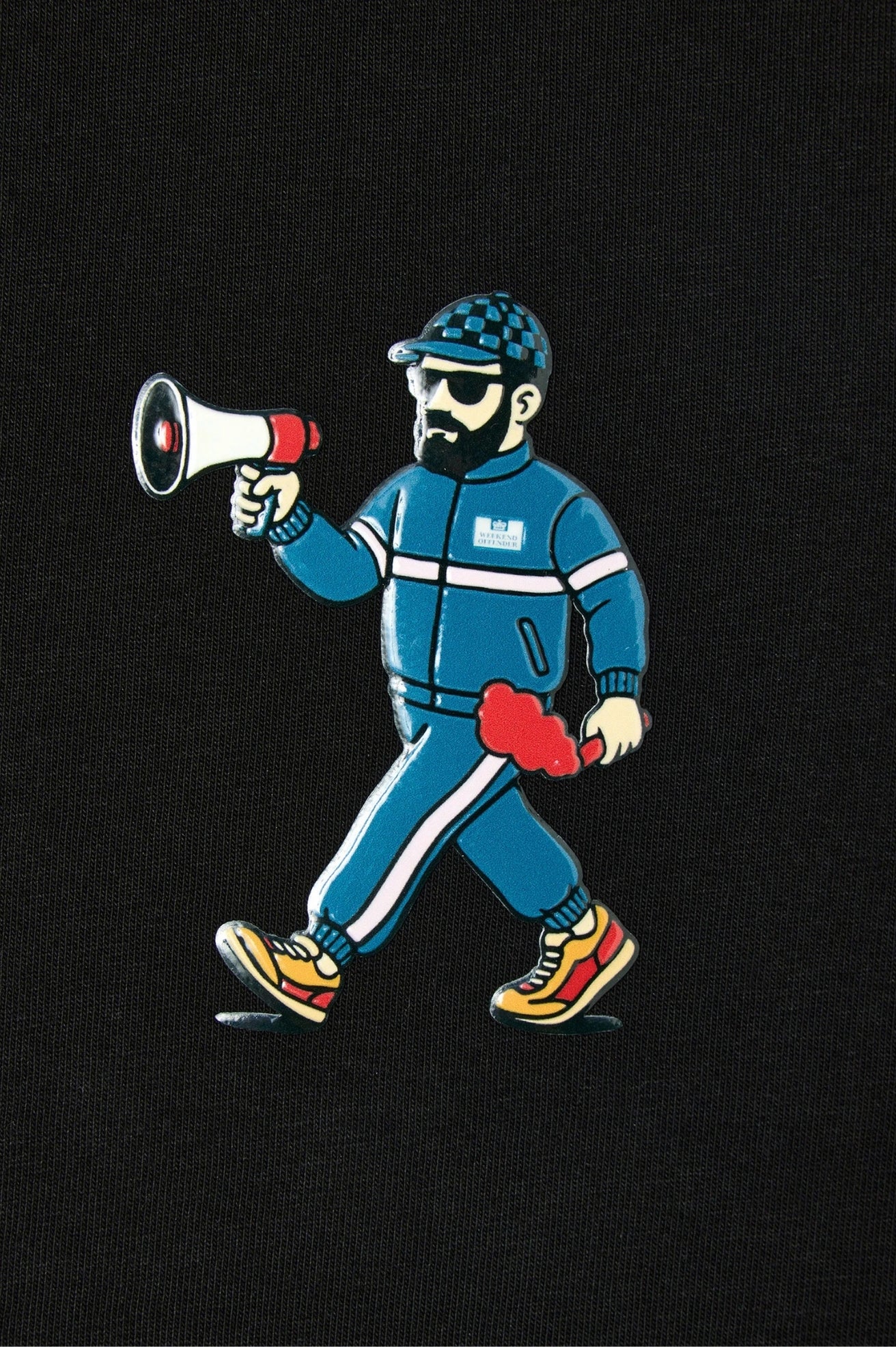 Weekend Offender T-shirt para Homem Delinquens Branco