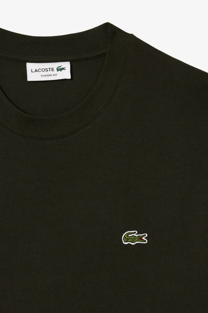 Lacoste Camiseta Hombre TH7318 Verde Kaki