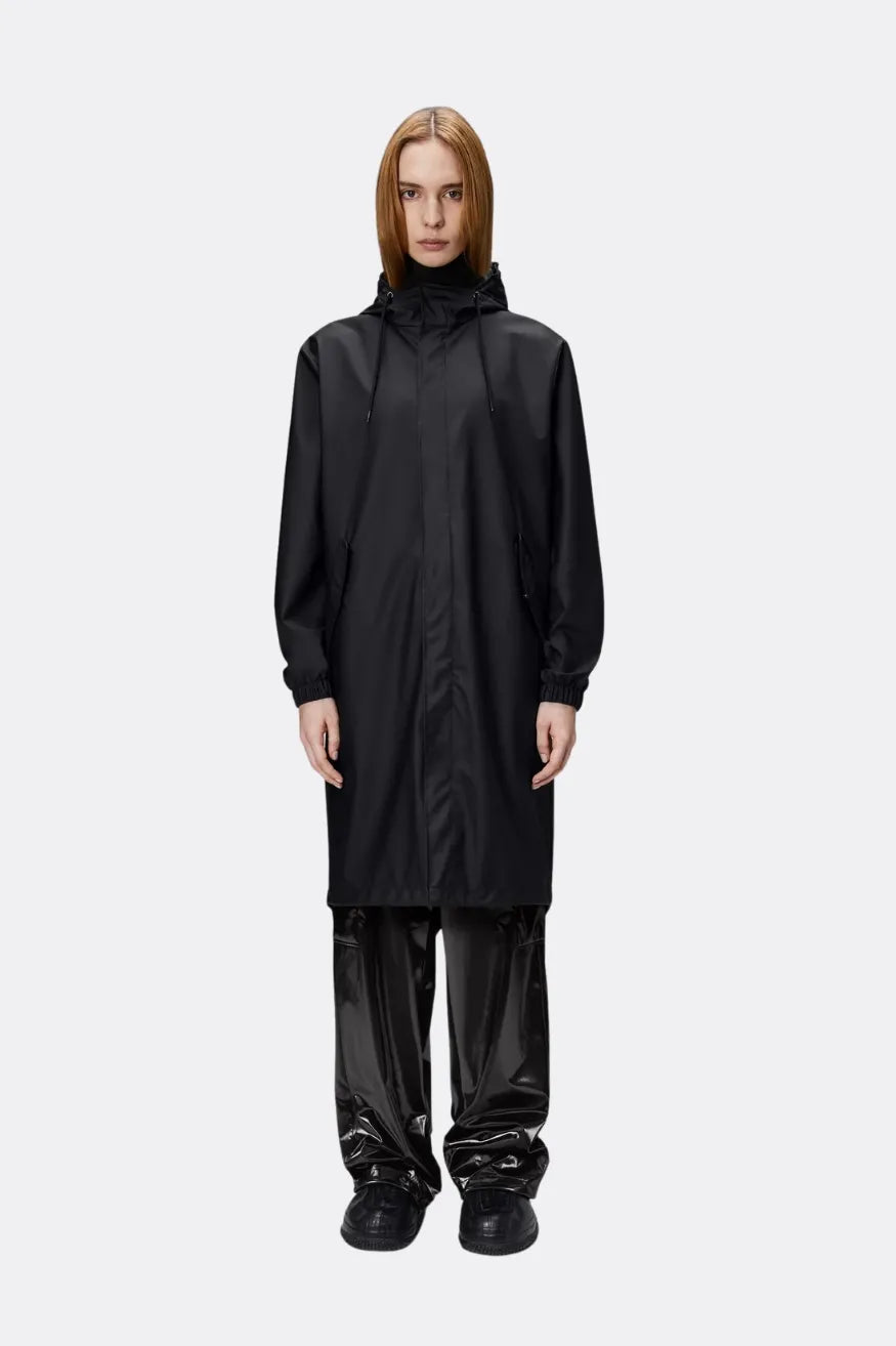 Rains Chubasquero Fishtail Parka Negra