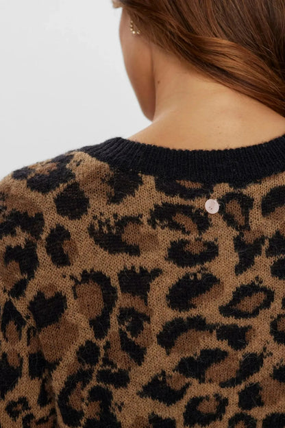 Nümph Cardigan Mujer Animal Print Nulio