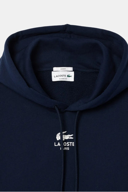 Lacoste Sudadera Paris Capucha Hombre o Mujer Azul