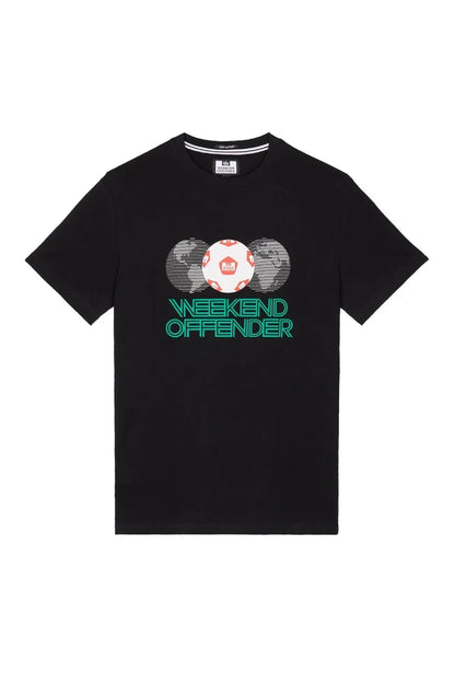 Weekend Offender Camiseta Hombre Mexico Negra