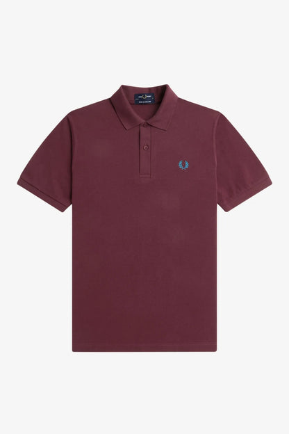 Fred Perry Polo Hombre Made In England M3 Granate W80