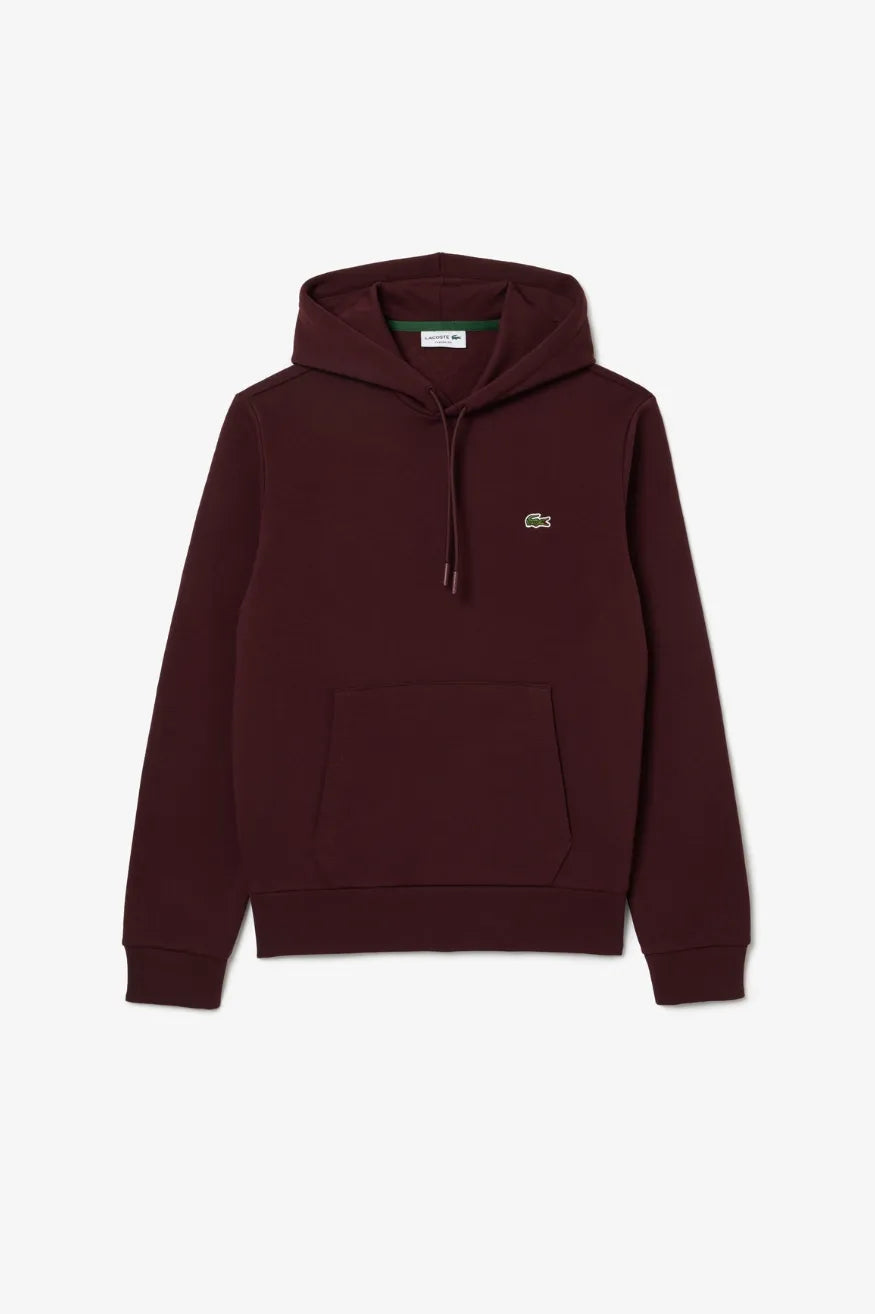 Lacoste Sudadera Capucha Hombre Burdeos