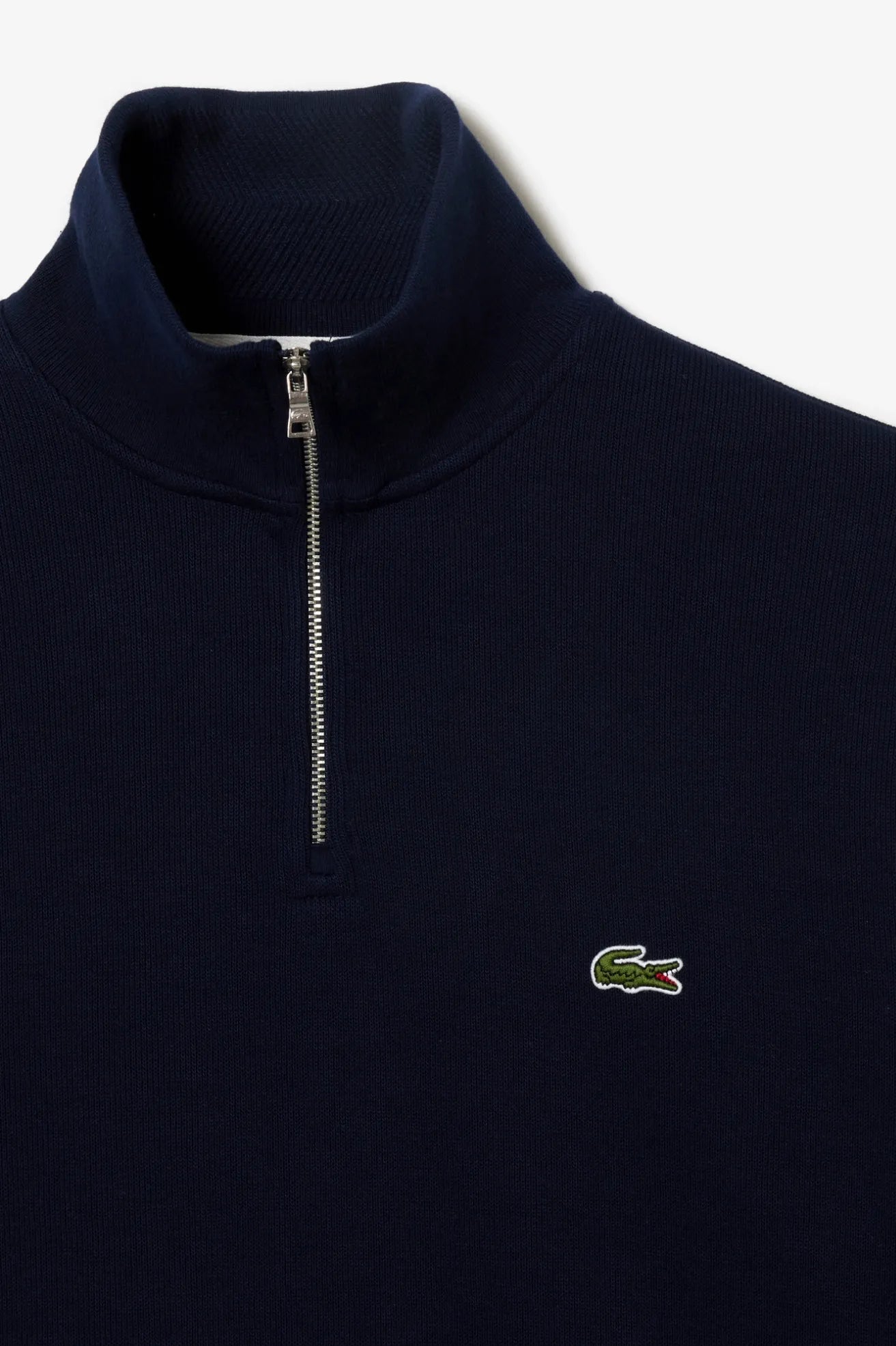 Lacoste Jersey Hombre Quarter Zip Azul