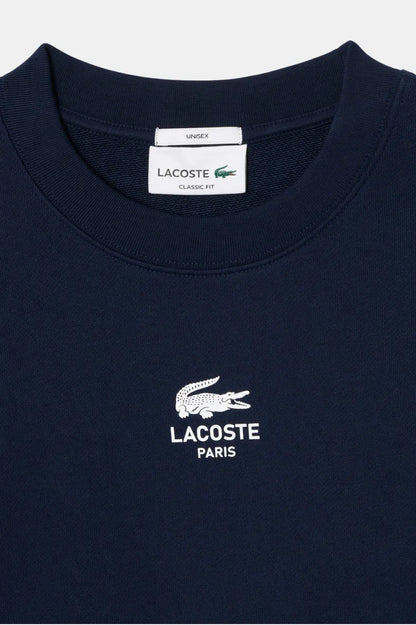 Lacoste Sudadera Paris Hombre o Mujer Azul