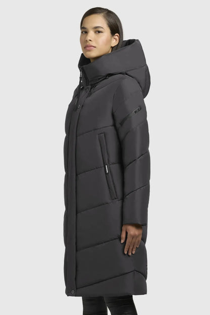 Khujo Parka Mujer Jange Gris Oscuro