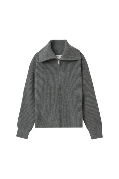 Grace and Mila Jersey Mujer Oversize Naiki Gris