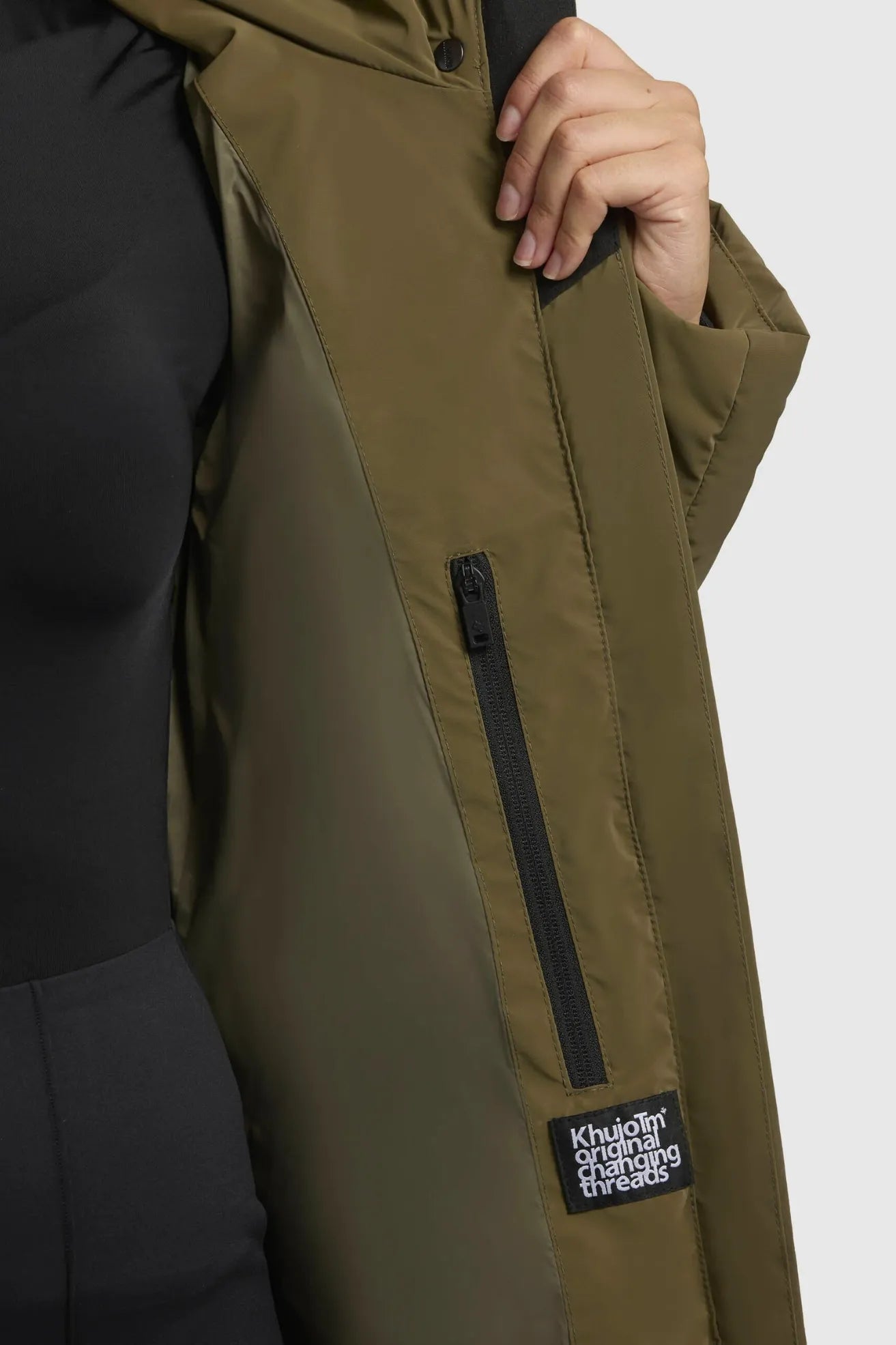 Khujo Parka Mujer Loni Verde