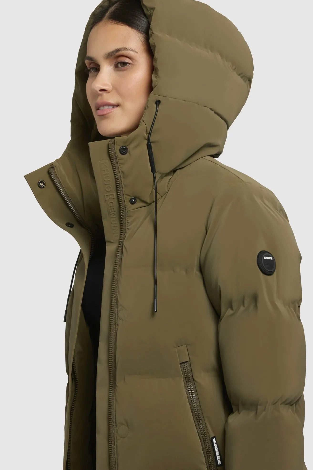 Khujo Parka Mujer Loni Verde