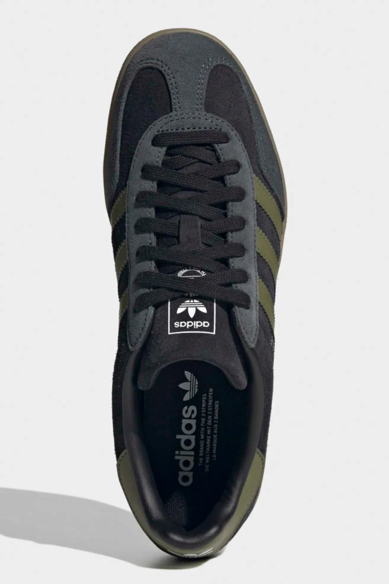Adidas Zapatillas Hombre Gazelle Indoor Negro / Gris / Verde Who killed Bambi?