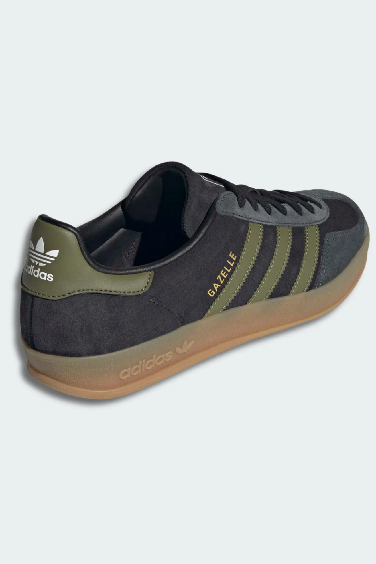 Adidas Zapatillas Hombre Gazelle Indoor Negro / Gris / Verde Who killed Bambi?