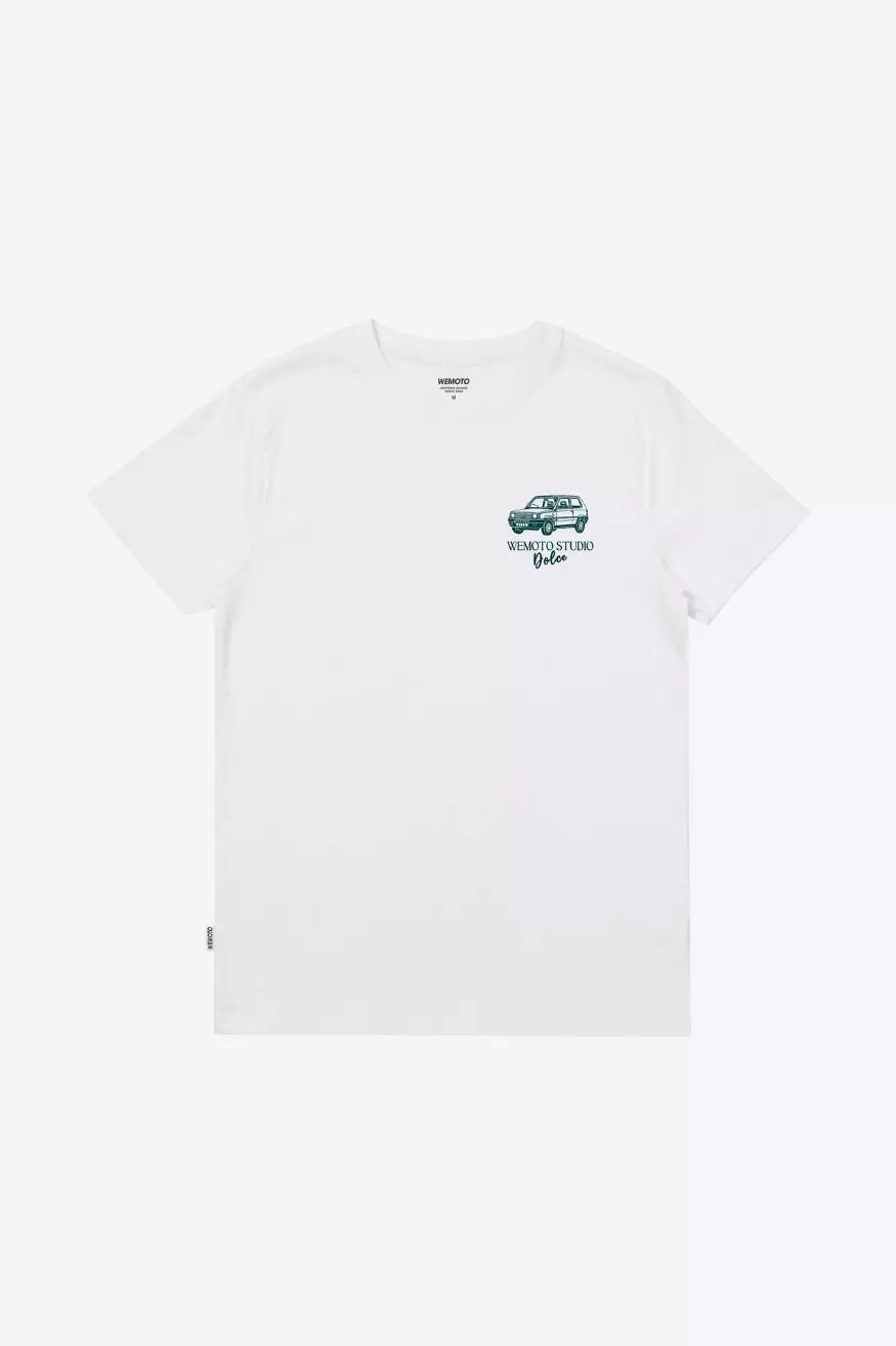 Wemoto Clothing Camiseta Hombre Market Blanca