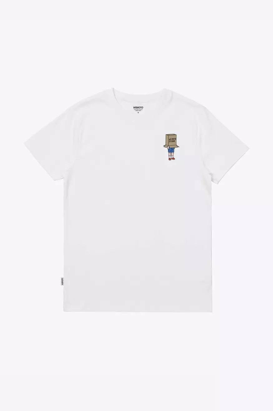 Wemoto Clothing Camiseta Hombre Box Blanca