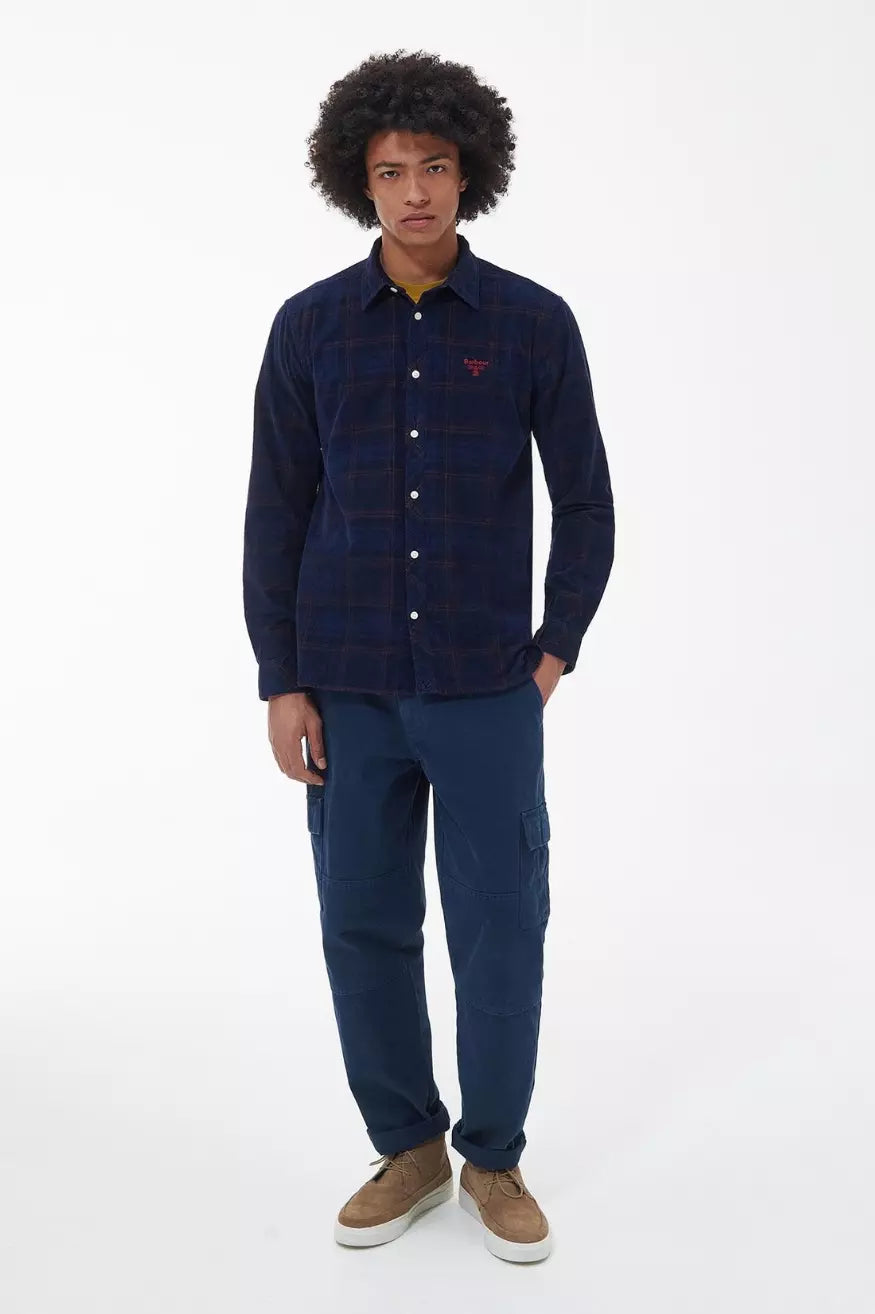 Barbour Beacon Camisa Hombre Southfield Navy Who Killed Bambi?