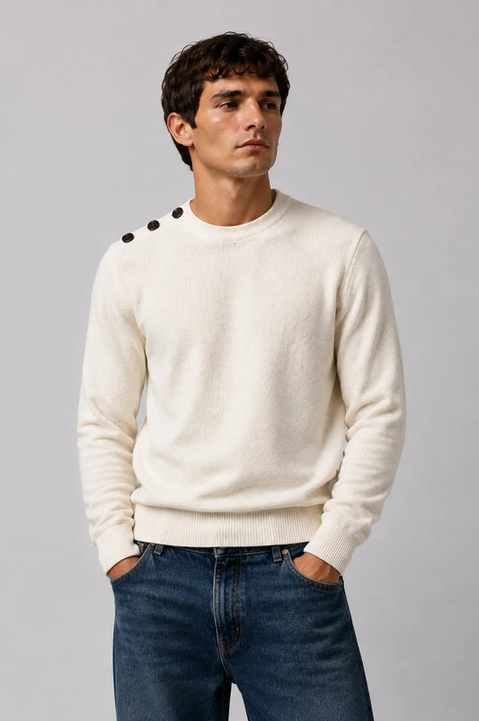 Bask in the Sun Jersey Hombre Balbaia Beige Who killed Bambi?