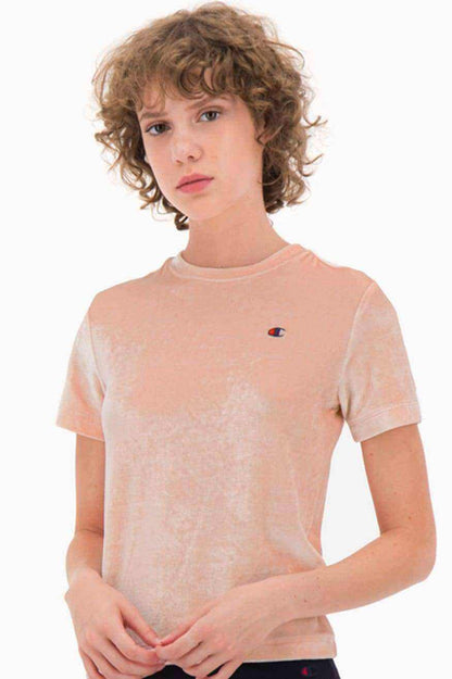 Champion Camiseta Mujer Terciopelo Rosa Who Killed Bambi?