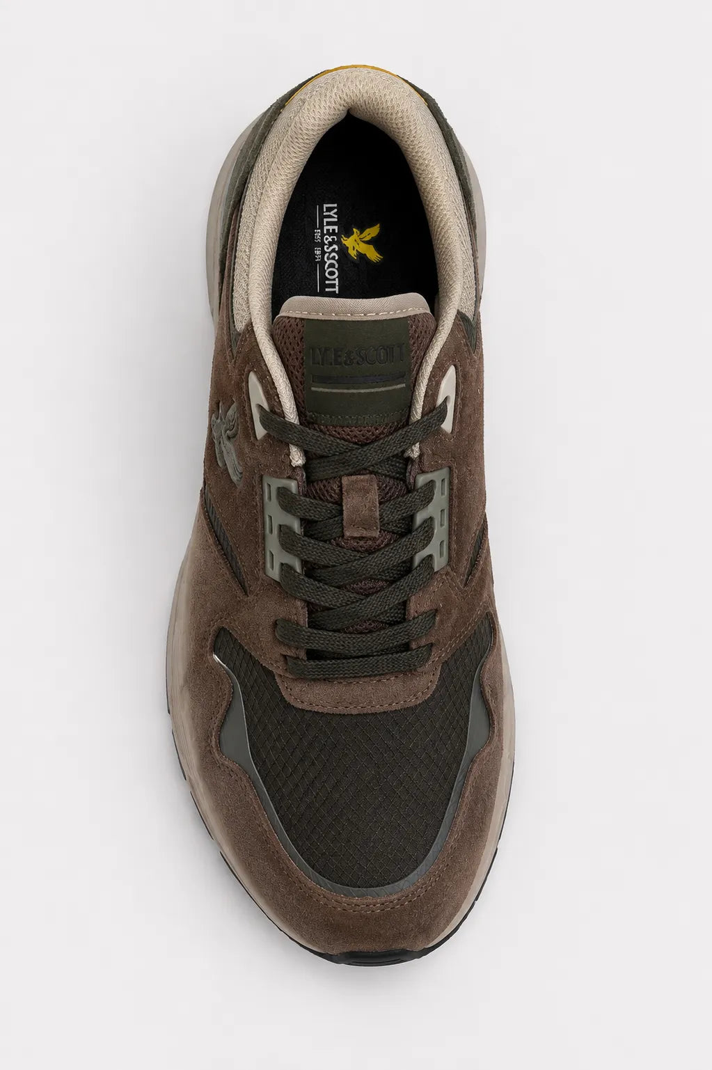 Lyle and Scott Zapatillas Hombre Suecor Finlay Marrones