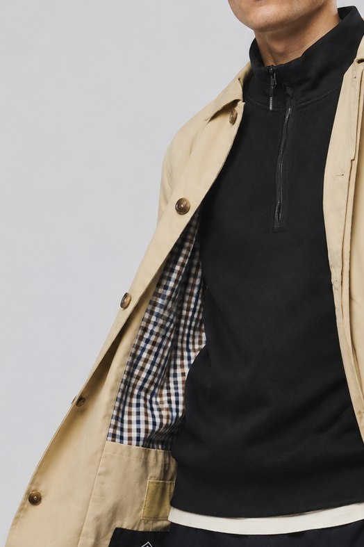 Weekend Offender Gabardine para Homem Whitehouse Bege