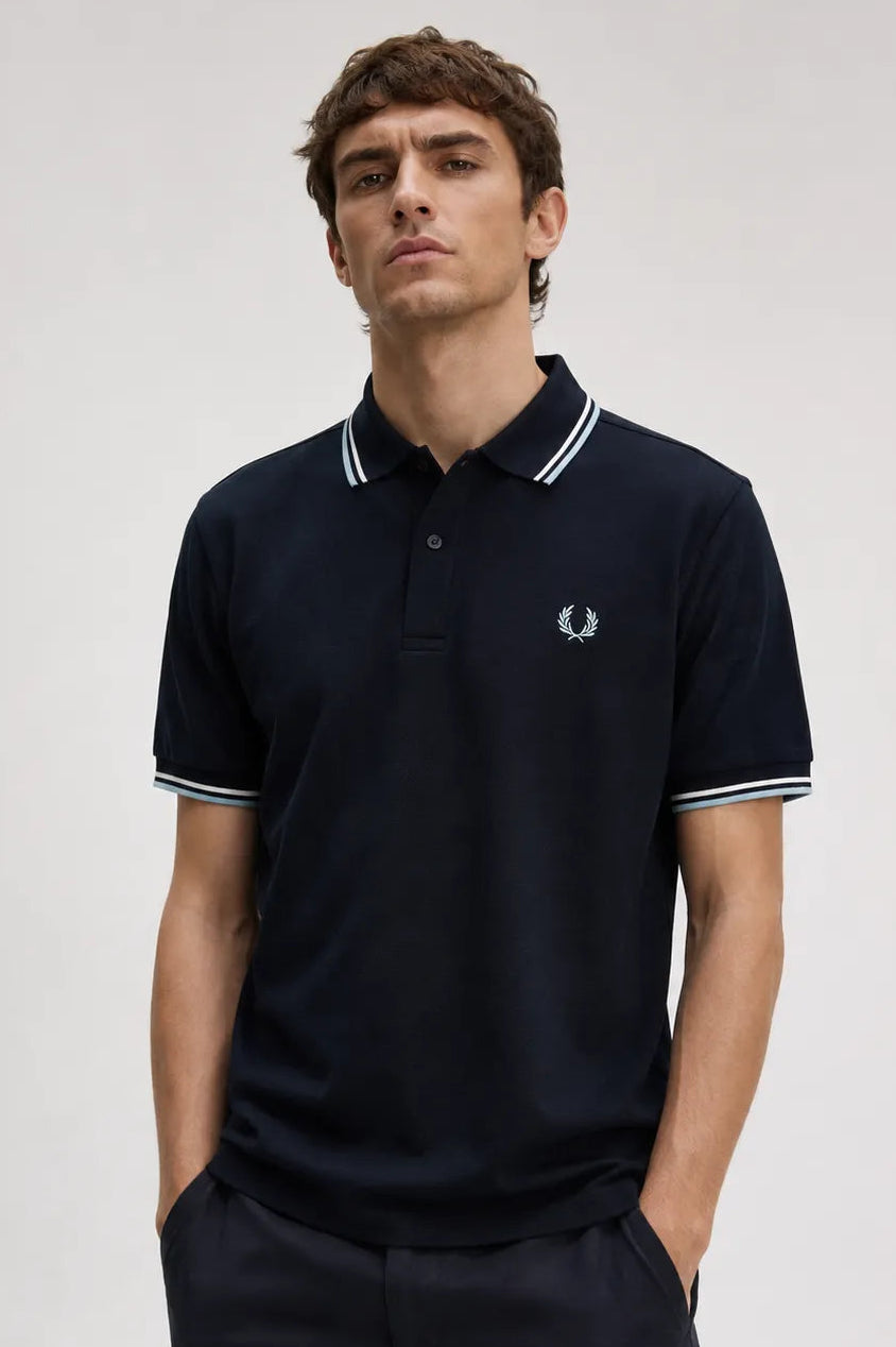 Fred Perry Polo M3600 Homem Verde T50