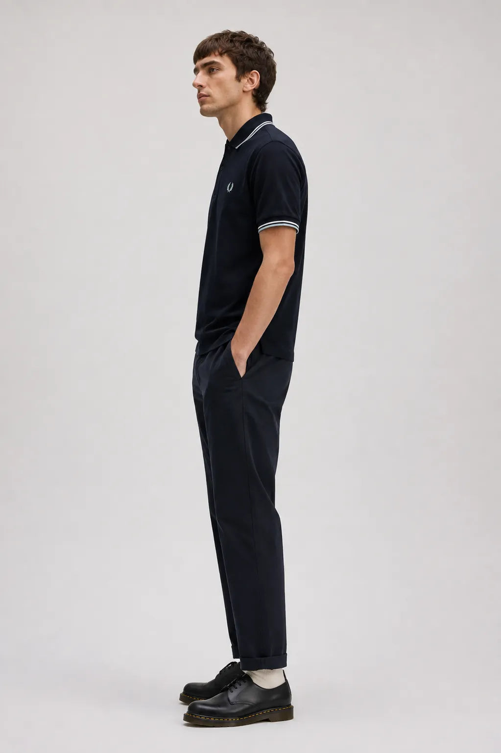 Fred Perry Polo M3600 Homem Verde T50