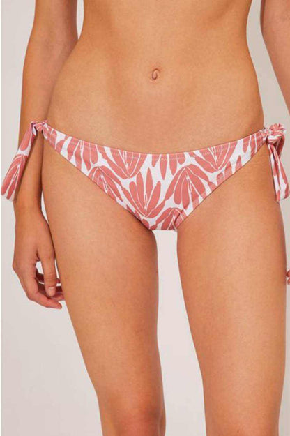 Compañia Fantastica Braguita Bikini Clásica Estampado Vegetal Rojo Who Killed Bambi?