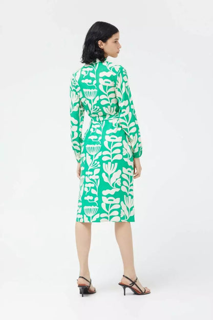 Compañia Fantastica Vestido Midi Mujer Plantas Verde Who Killed Bambi?