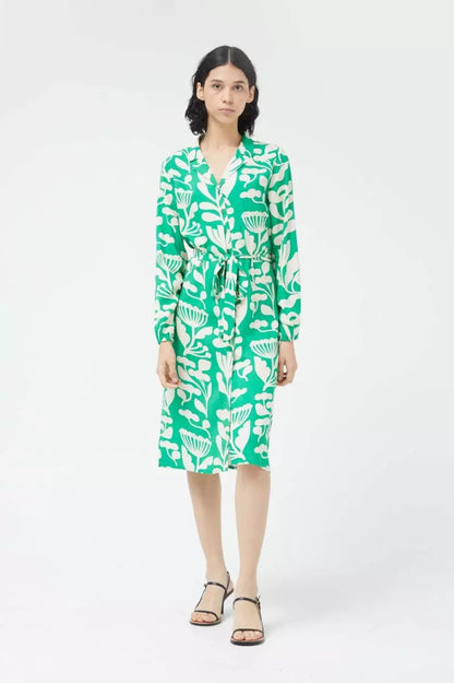 Compañia Fantastica Vestido Midi Mujer Plantas Verde Who Killed Bambi?