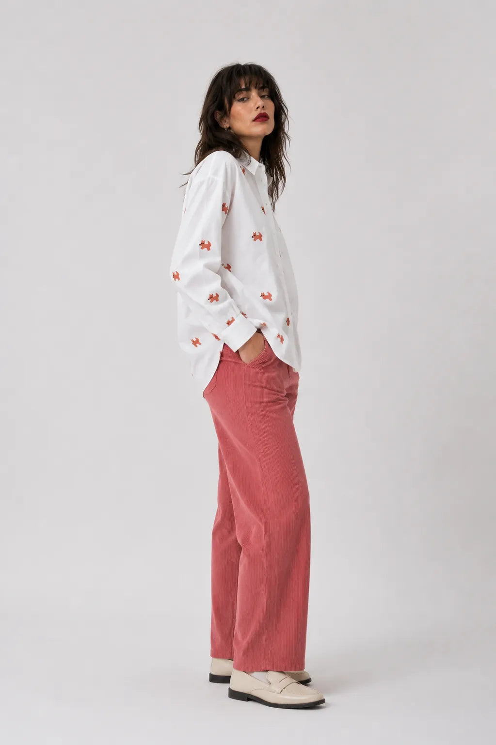 Compañia Fantastica Camisa Mujer Bordado Zorritos Who killed Bambi?
